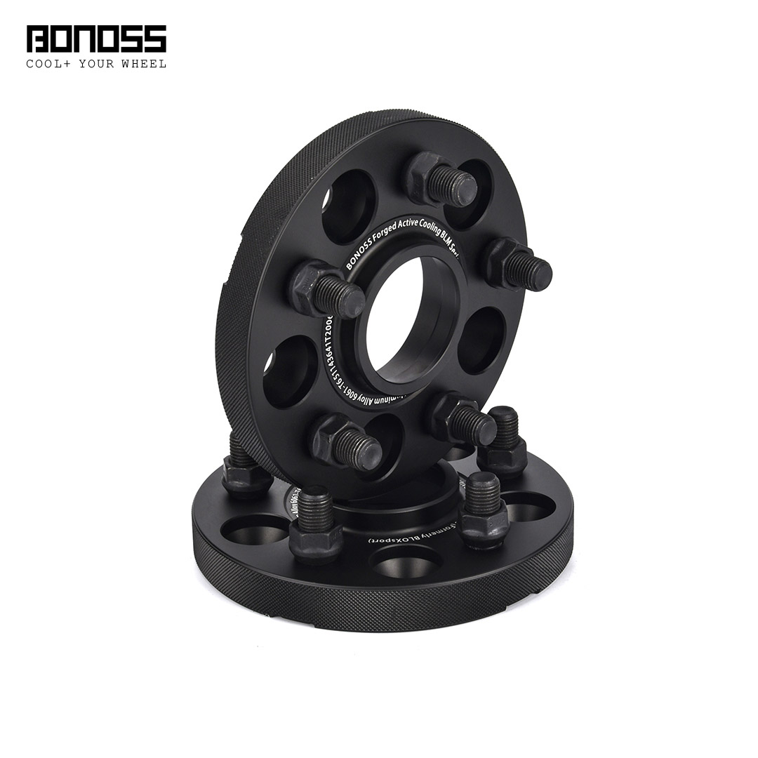 BONOSS Forged 6061 T6 Wheel Spacers for Tesla Model 3 5x114.3 4Pc 15mm 
