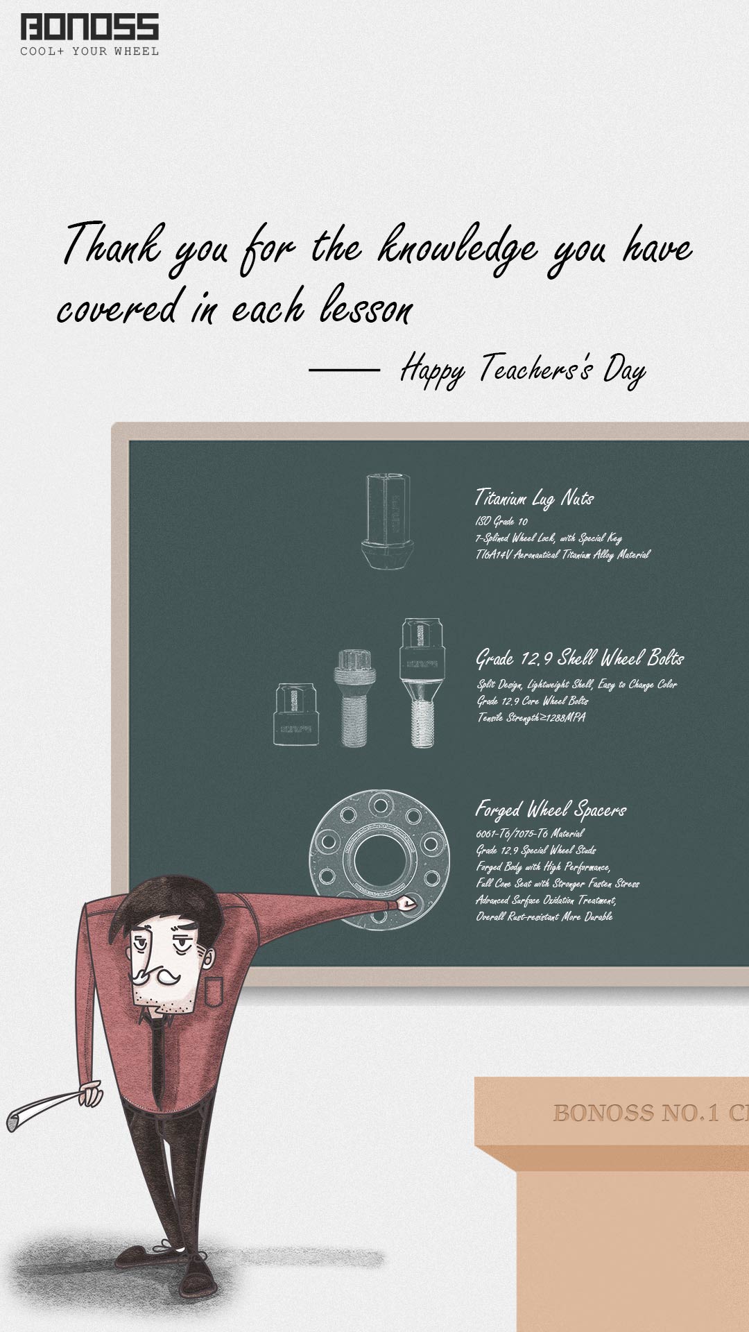 Happy-World-Teachers'-Day-BONOSS-Wheel-Spacers-Lug-Wheel-Bolts