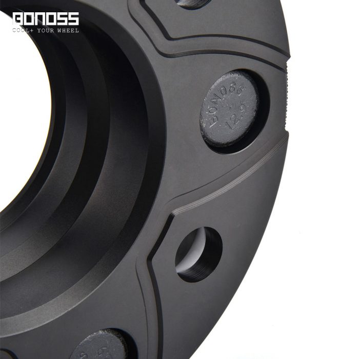 BONOSS Forged Active Cooling Wheel Spacers Hubcentric PCD5x108 CB63.3 AL7075-T6 for Land Rover Range Rover Evoque 2018+ (3)