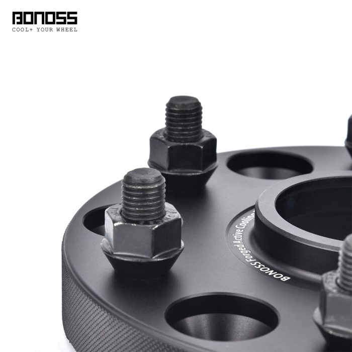 BONOSS-forged-active-cooling-25mm-wheel-spacer-for-MITSUBISHI-Pajero-V80V90-6x139.7-66.1-12x1.5-6061t6-by-grace-9