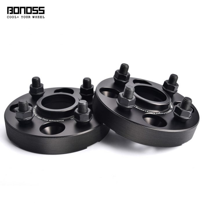 BONOSS forged active cooling hubcentric wheel spacers PCD4x100 CB56.1 M12x1.5 AL6061-T6-by lulu