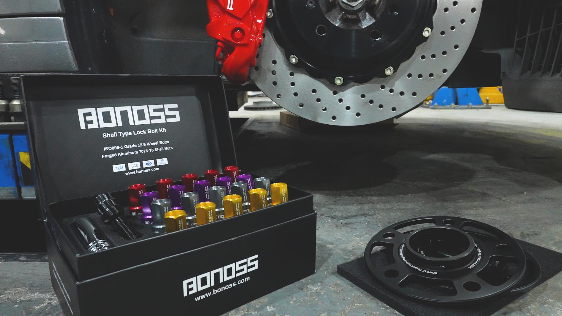 Daily 2021 Porsche 911 992 Carrera install BONOSS Forged Grade 12.9 Shell Type Lock Bolt Kit (4)