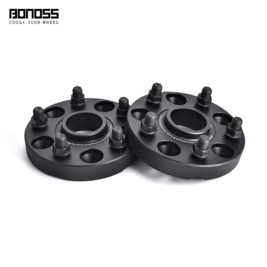 Pair Hubcentric Wheel Spacers 1 inch 25mm for Tesla Model S X 5/120 Bore 64.1 