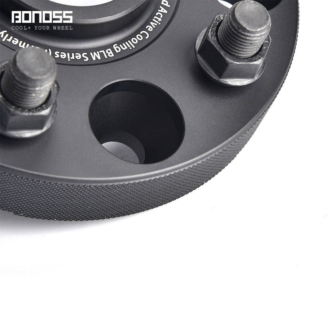 BONOSS Forged Active Cooling Hubcentric Wheel Spacers PCD5x120 CB64.1  AL7075-T6 for Tesla Model S - BONOSS