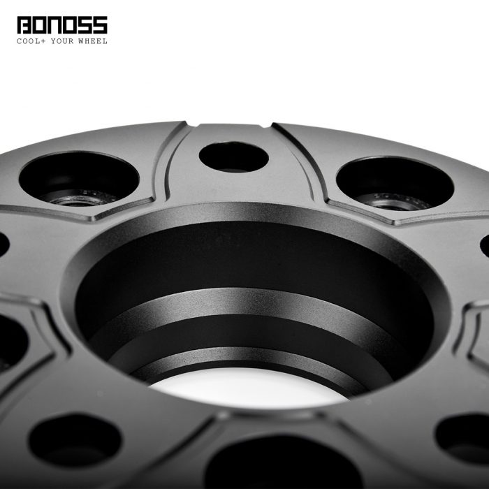BONOSS Forged Active Cooling Hubcentric Wheel Spacers 5 Lugs Wheel Adapters Spurverbreiterungen Aluminum Wheel Spacers (7)