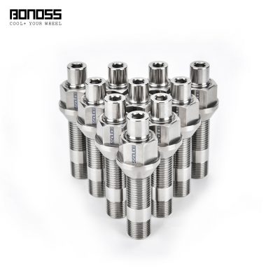 BONOSS Forged Titanium Exposed Wheel Stud Conversion Kit for Toyota GR