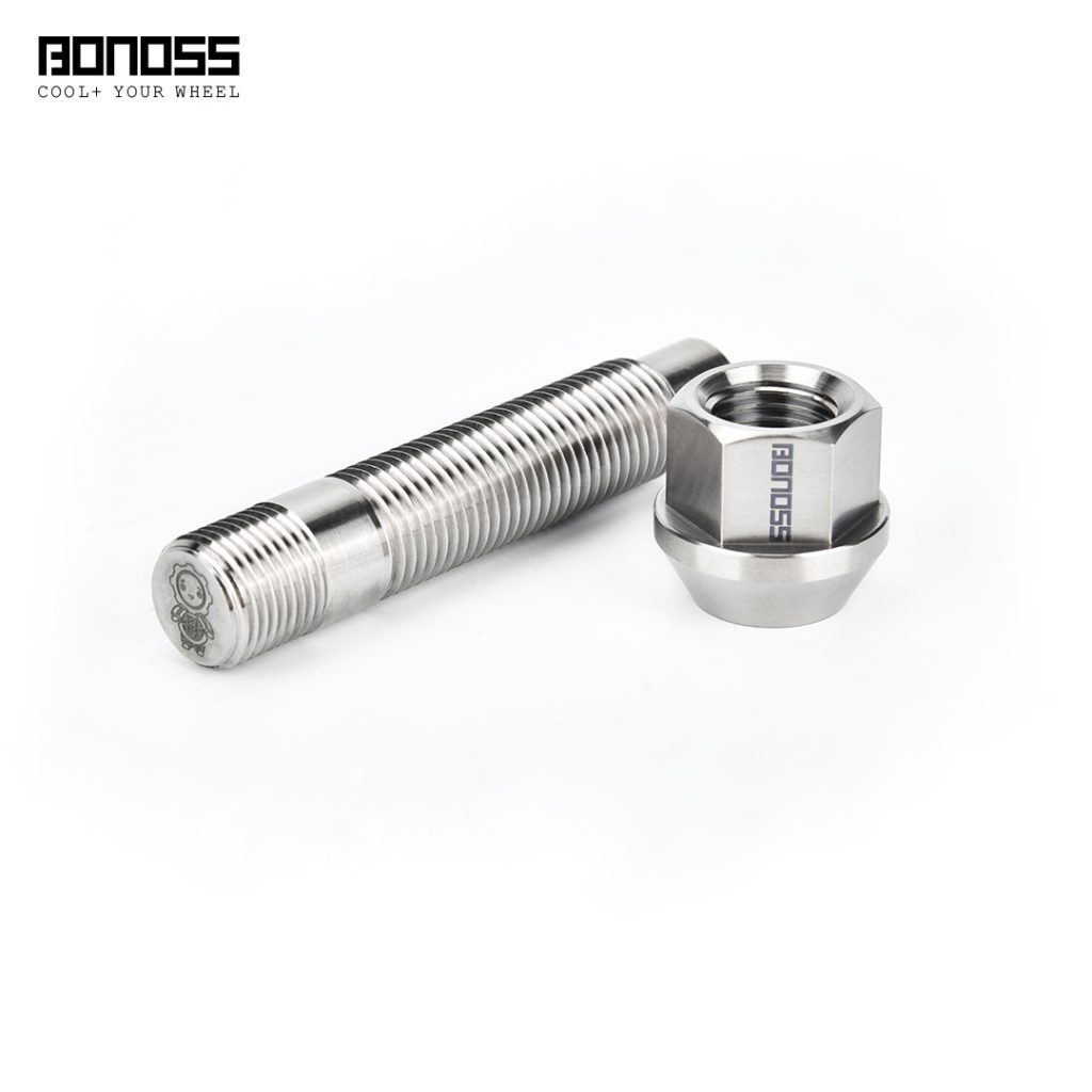 BONOSS Titanium Exposed Wheel Stud Conversion Kit for BMW 3 Series/M3