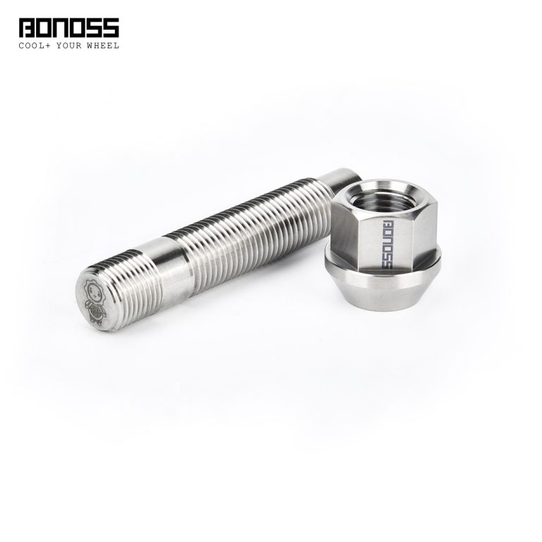 BONOSS Titanium Exposed Wheel Stud Conversion Kit for BMW 1 Series/ M1