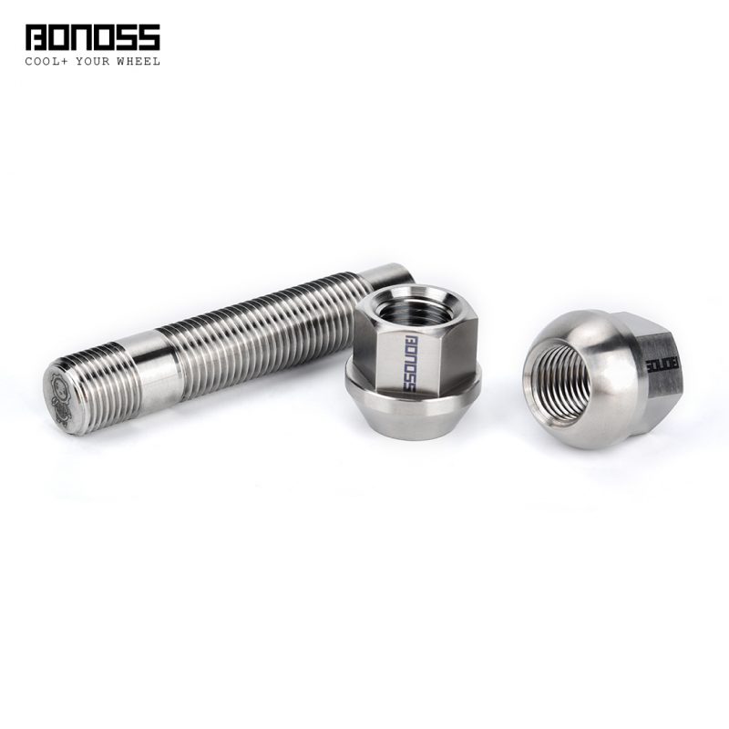 BONOSS Titanium Exposed Wheel Stud Conversion Kit for BMW 3 Series/M3