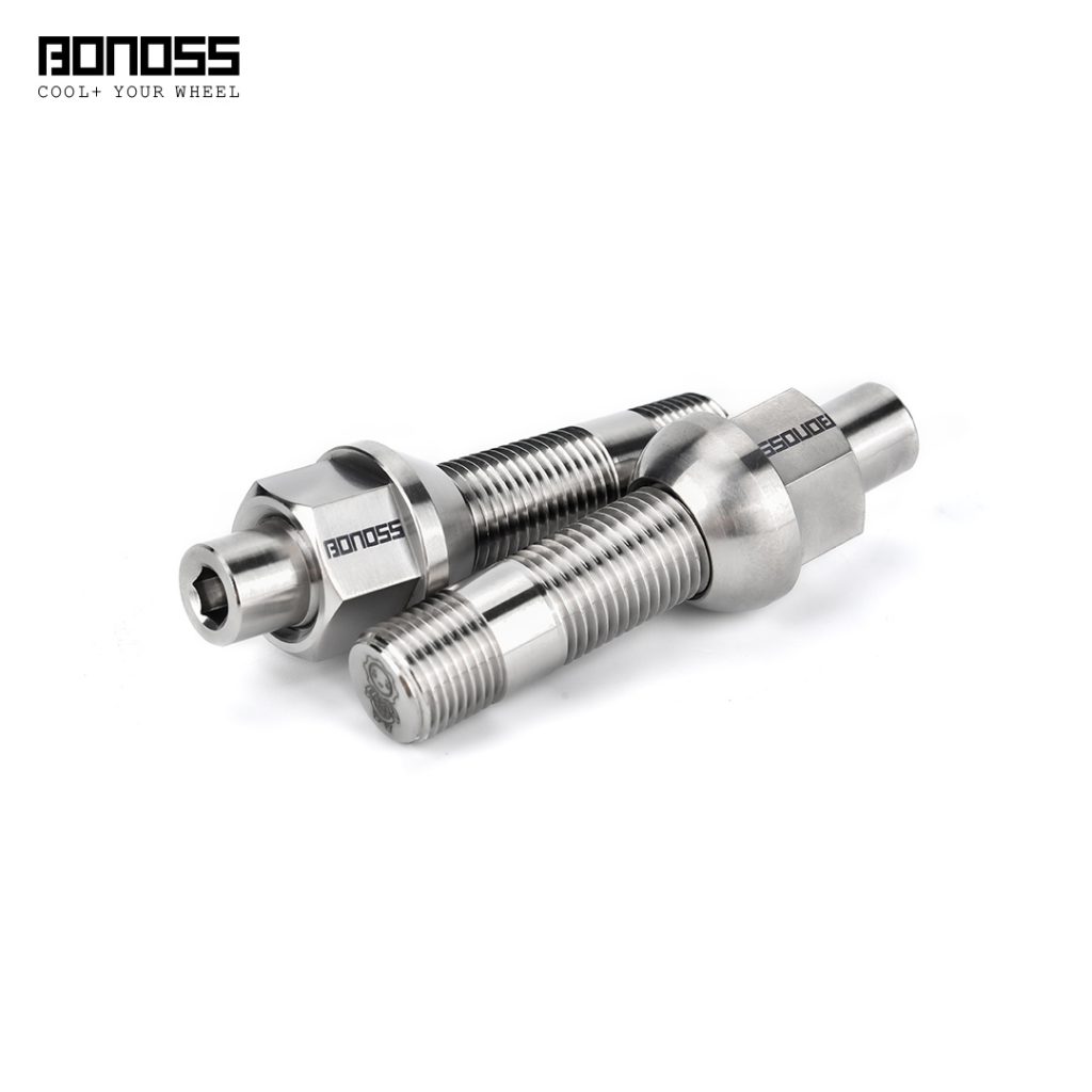 BONOSS Titanium Exposed Wheel Stud Conversion Kit for BMW 3 Series/M3