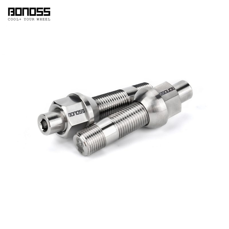 BONOSS Titanium Exposed Wheel Stud Conversion Kit for BMW 3 Series/M3
