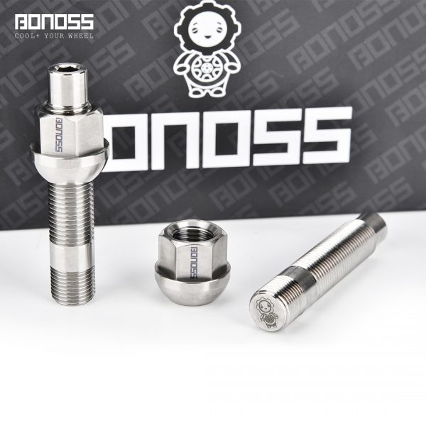 BONOSS Titanium Exposed Wheel Stud Conversion Kit for BMW 3 Series/M3