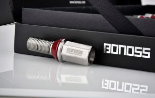 BONOSS BMW M5 F90 Titanium Wheel Bolts Forged Thread 14x1.25 HRE Rim Bolts (5)