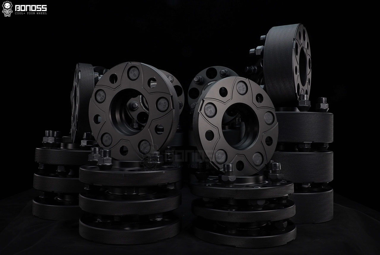BONOSS Forged Active Cooling Wheel Spacers for Tesla Cars