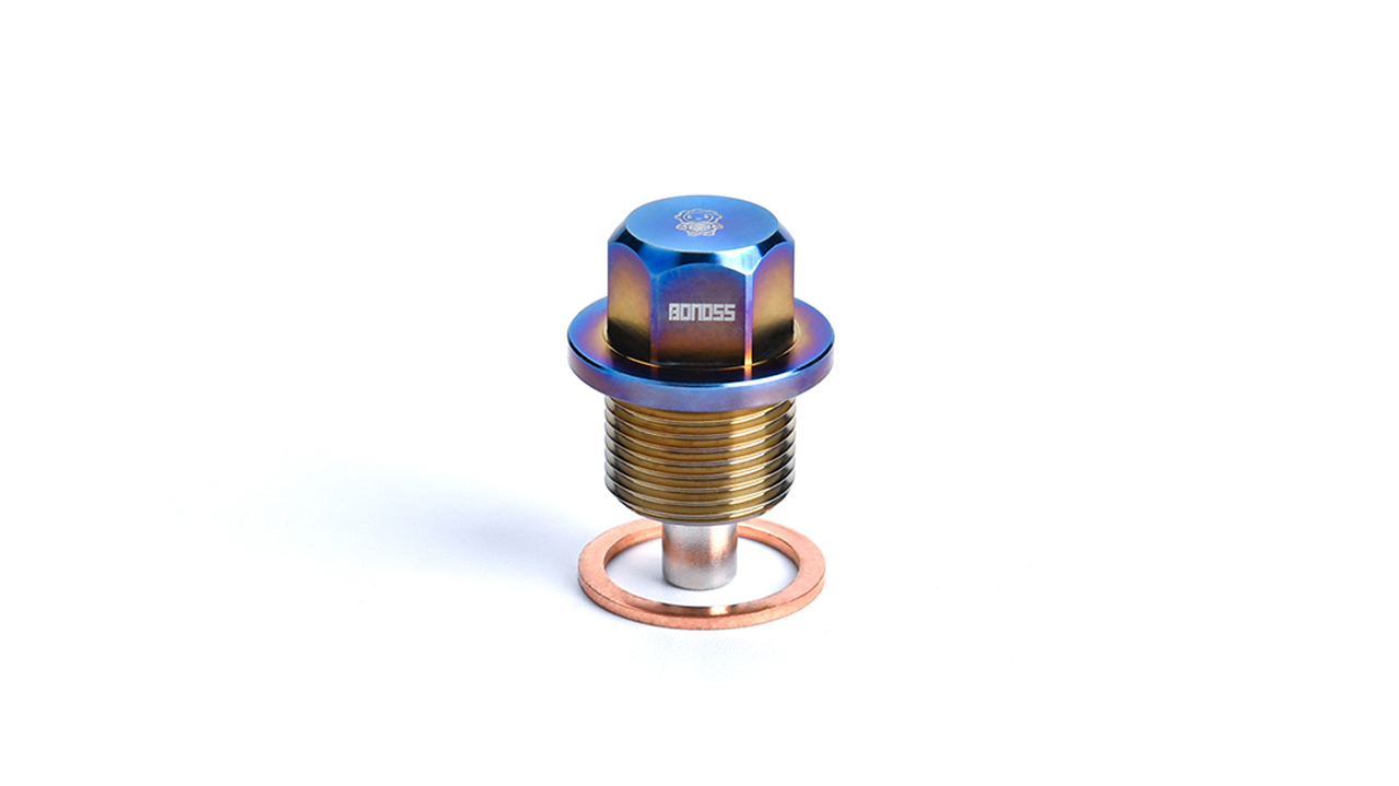 BONOSS Forged Titanium High Quality Magnetic Drain Plug Bolt Kit