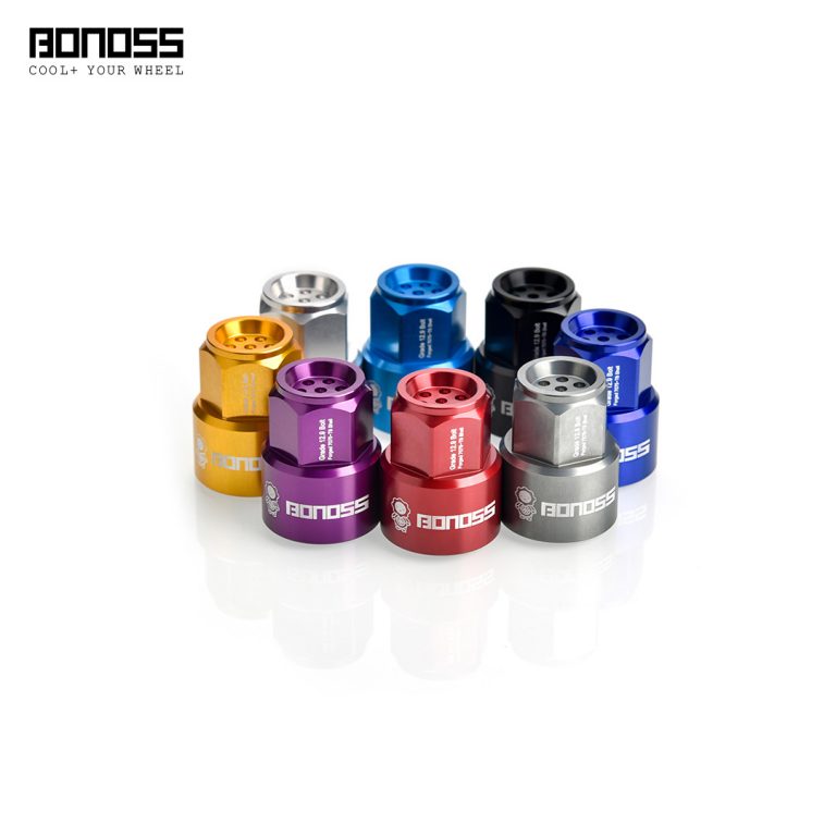 BONOSS Forged Shell Type Wheel Lock & Bolt Kit (Honeycomb Style) 20pcs ...