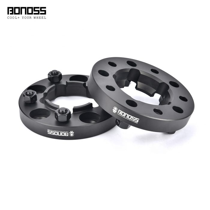 BONOSS Forged Active Cooling Wheel Spacers Hubcentric PCD5x165.1(5x6.5) CB114.3 AL6061-T6 for Land Rover Defender L316 1983-2016 (1)