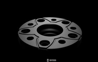 BONOSS Forged Active Cooling Wheel Spacers Hubcentric Wheel Spacers Safe for Rims