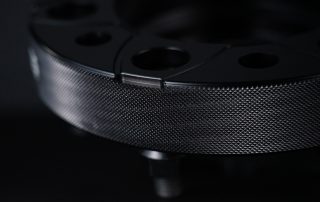 BONOSS Forged Active Cooling Wheel Spacers Hubcentric Wheel Spacers for Rims Side Knurling Design