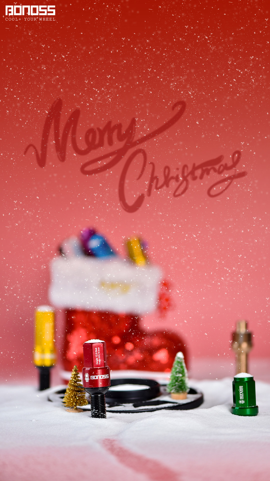 BONOSS Christmas Wheel Bolts Sale Xmas Deal Clearance Christmas Decorations