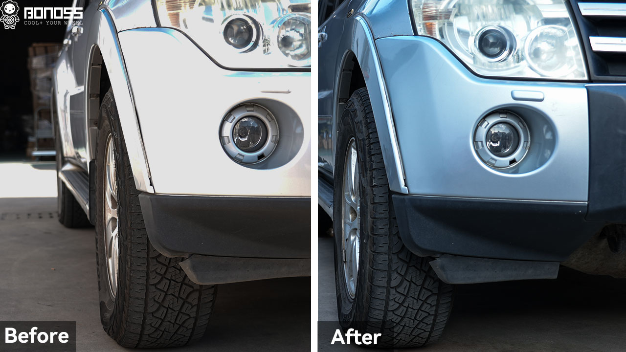 BONOSS Forged Active Cooling Mitsubishi Pajero Wheel Spacers Safe for 4×4 Off-roading Before and After BONOSS Forged Active Cooling Mitsubishi Pajero Wheel Spacers Safe for 4x4 Off-roading Before and After