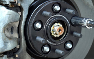 BONOSS Forged Active Cooling Nissan Altima Wheel Spacers 15mm Before and After (5)