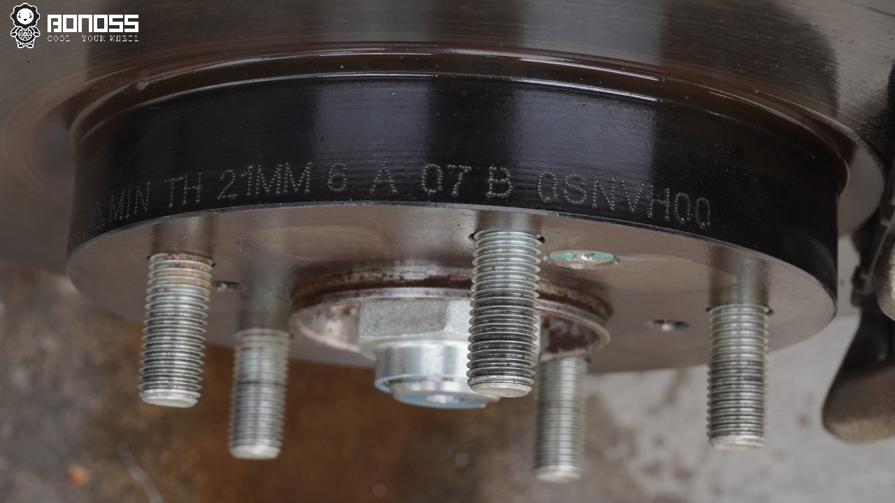 BONOSS Forged Active Cooling Wheel Spacers 2016 Honda HR-V 2016 5×114.3 64.1mm by rongyan.4