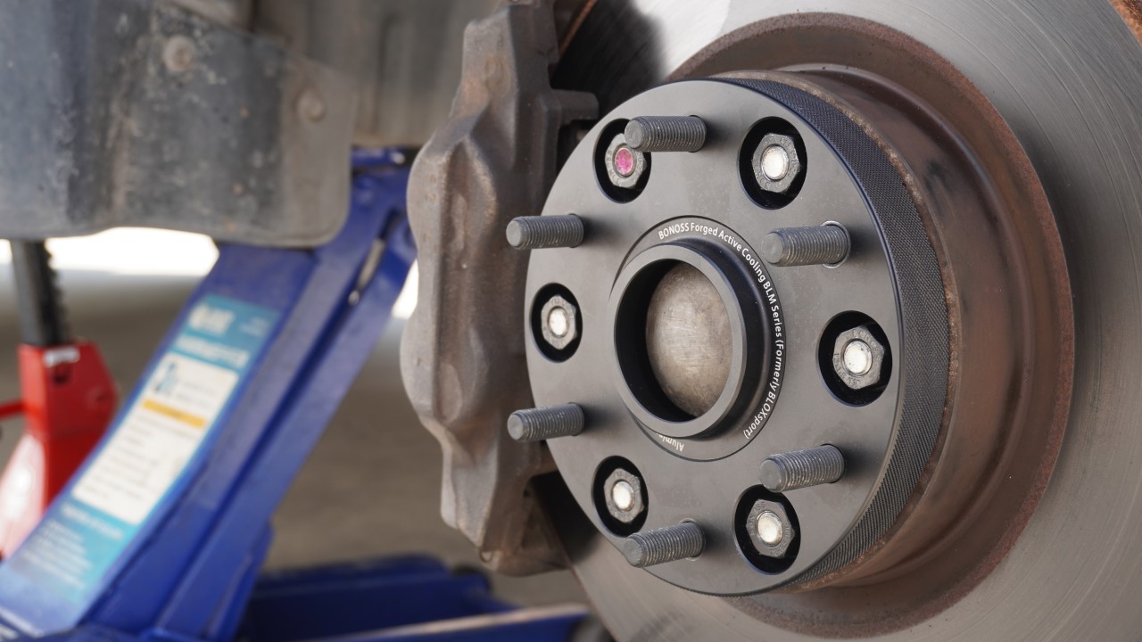 BONOSS Forged Active Cooling OEM Wheel Spacers Mitsubishi Montero V98 6×139.7 67.1mm by rongyan.1