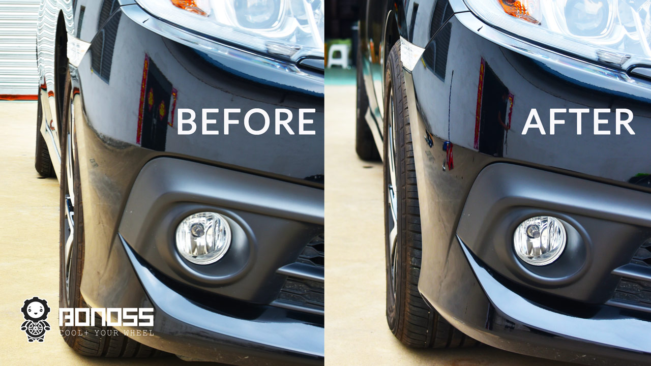 BONOSS-forged-active-cooling-wheel-spacers-do-wheel-spacers-cause-problem-before-and-after