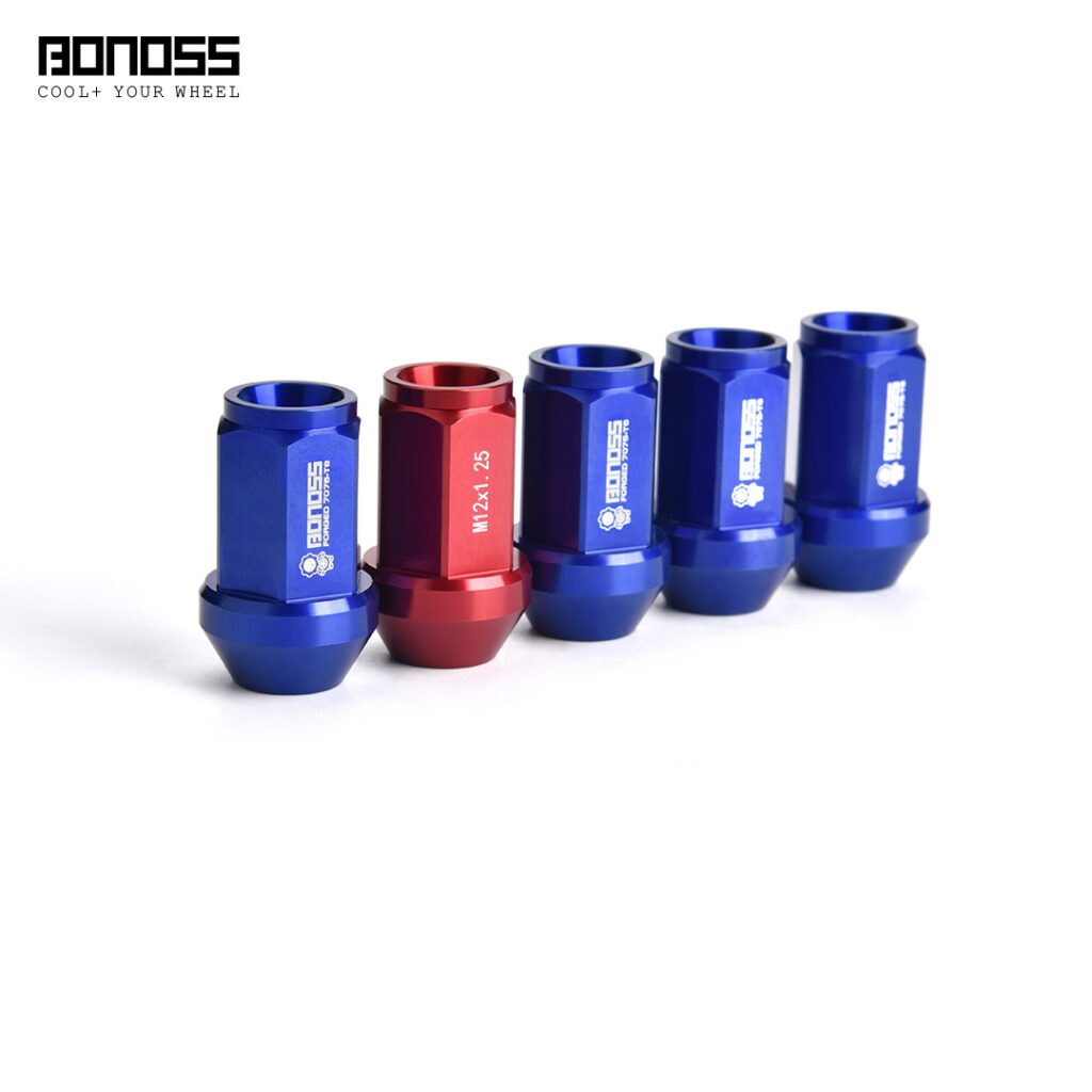 BONOSS Style Aluminum Wheel Lug Nuts M14x1.5 7075T6