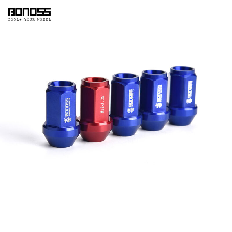 BONOSS Style Aluminum Wheel Lug Nuts 7075T6 for