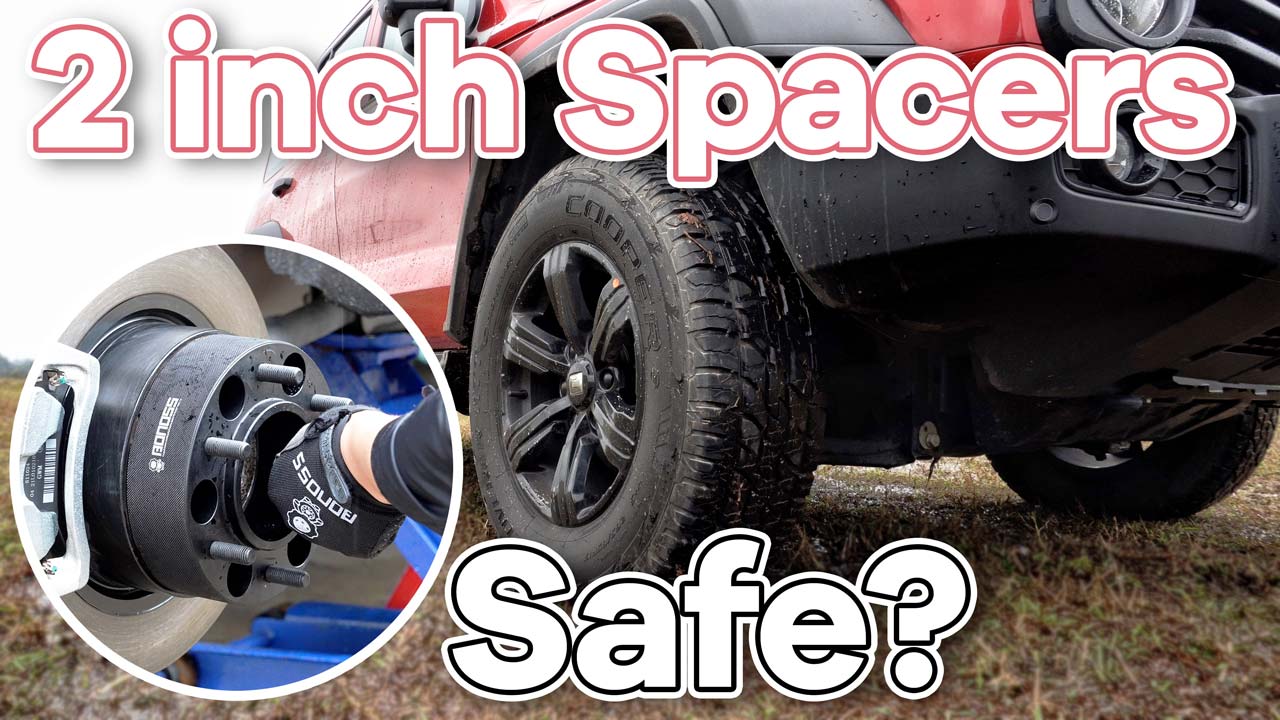 How to Keep 2inch Wheel Spacers Safe on Offroad?