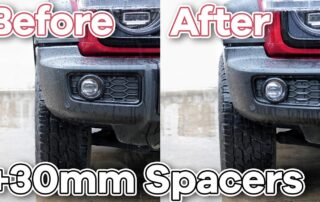 What Are Diffenences of 2022 Tank 300 Wheel Spacers Before and After 30mm BONOSS Wheel Spacers