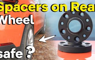 Can I Put Wheel Spacers on Rear Wheels Only BONOSS Forged Active Cooling Wheel Spacers 25mm Spacers Before and After (1)