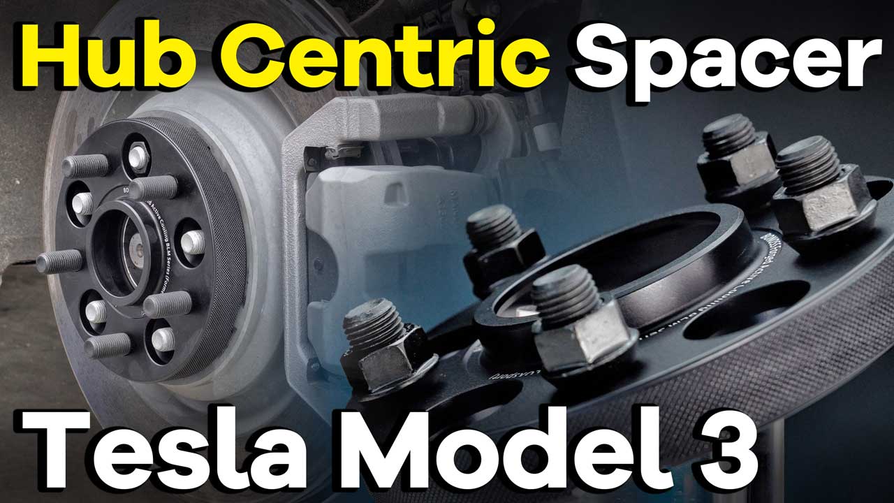 Do 2022 Tesla Model 3 Wheel Spacers Need to Be Hub-centric BONOSS Hub Spacers 1 inch Wheel Spacers 25mm (2)