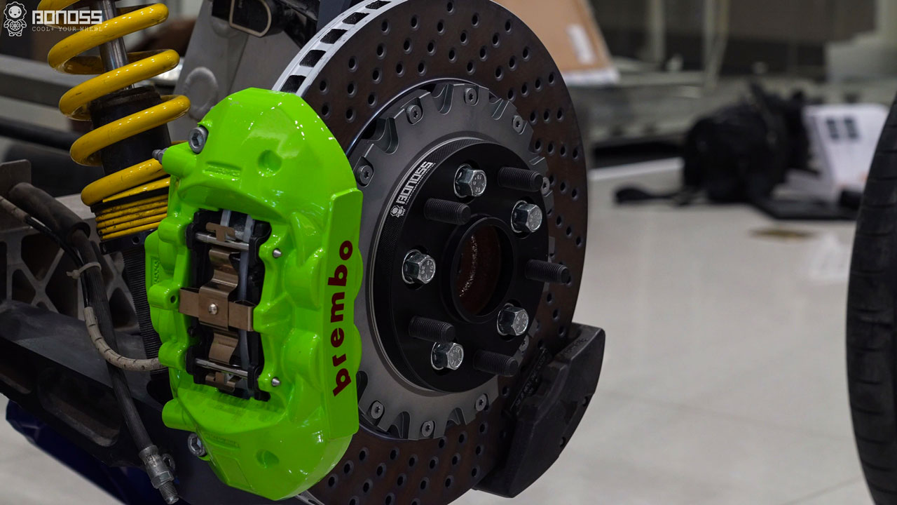Do Wheel Spacers Increase Brake Clearance BONOSS Hub Centric Wheel Spacers for Brembo Brake Kit