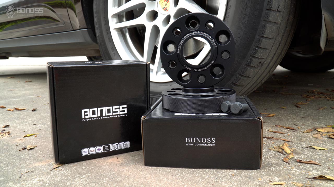 How Much Offset Do 30mm Wheel Spacers Add BONOSS Forged Active Cooling 30mm Car Spacers ET Offset Spacers (1)