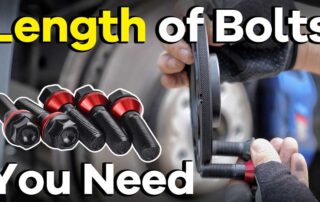 What Size Wheel Bolts for 10mm Spacers BONOSS Forged Grade 12.9 Extended Wheel Bolts for Wheel Spacers (4)