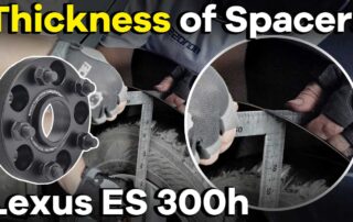 How to Measure Thickness of 2022 Lexus ES 300h Wheel Spacers BONOSS Forged Hub Centric Wheel Spacers BefHow to Measure Thickness of 2022 Lexus ES 300h Wheel Spacers BONOSS Forged Hub Centric Wheel Spacers Before and After (1)ore and After (1)