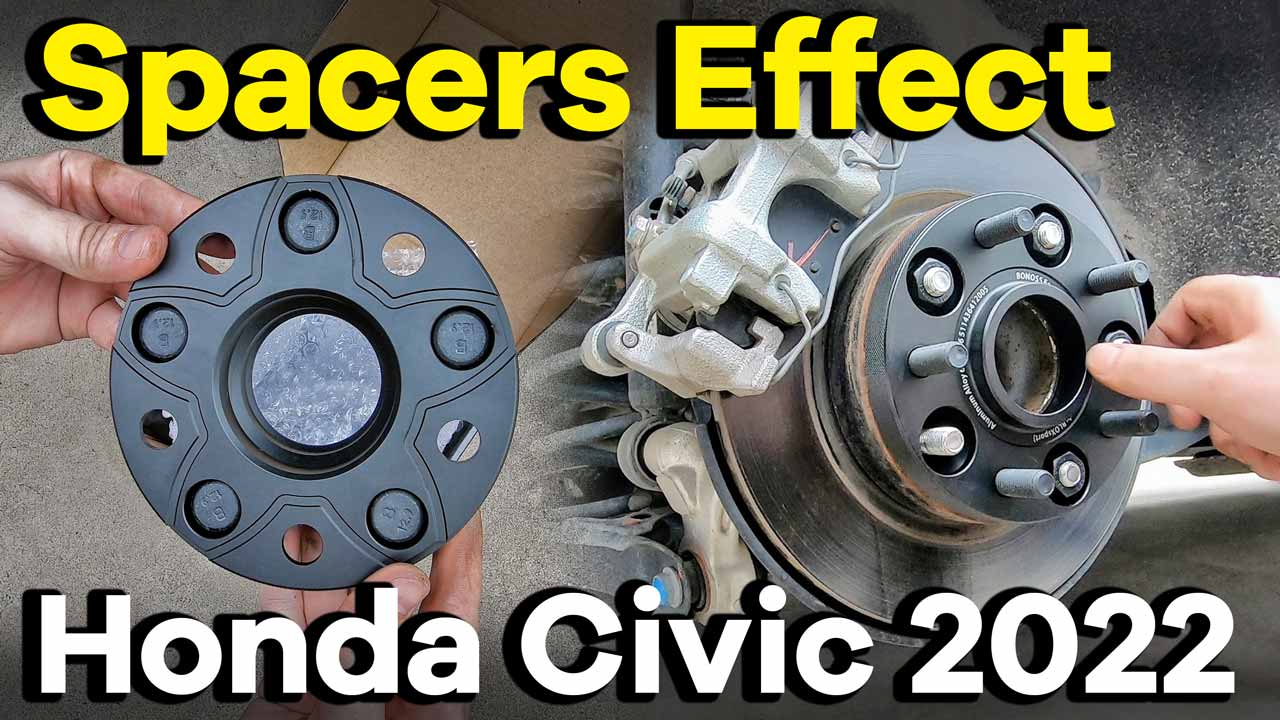 What's the Purpose of 2022 Honda Civic Wheel Spacers BONOSS Forged 5x114.3 Spacers 5 on 4.5 ET Spacers (5)
