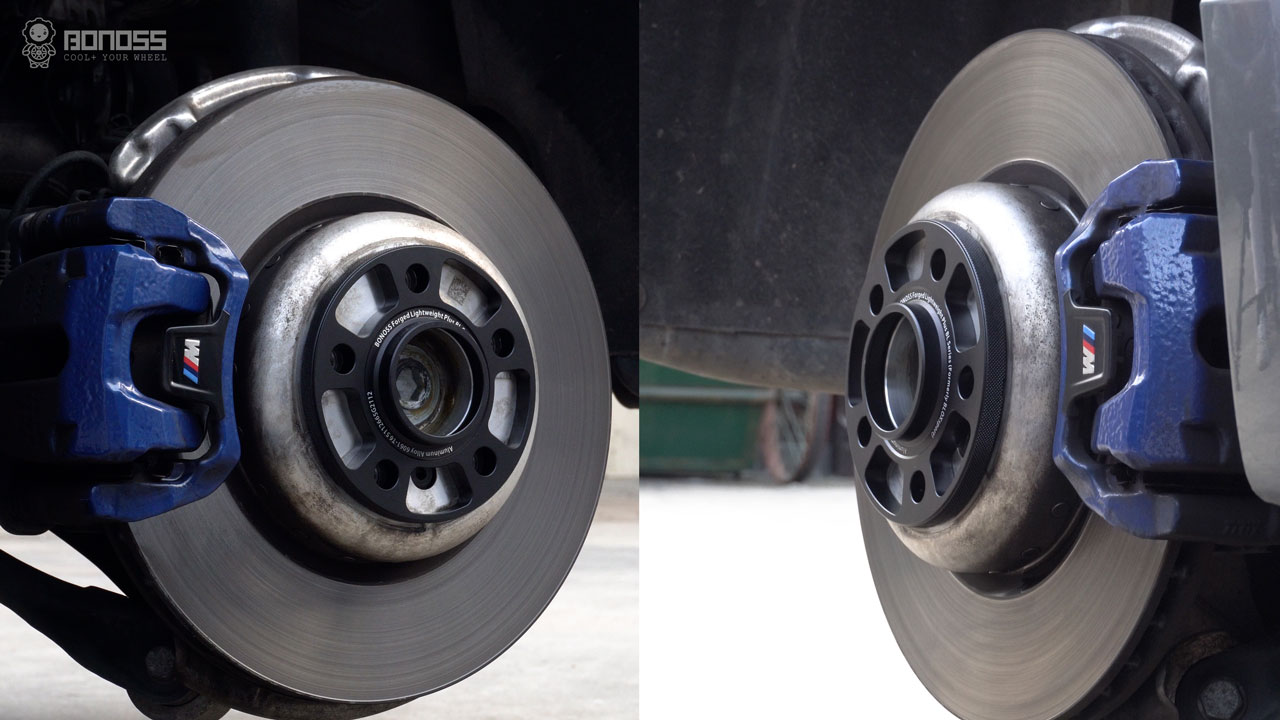 Why Do Wheel Spacers Come In Pairs BONOSS Forged Wheel Spacers Front Rear Wheels ET Spacers (2)