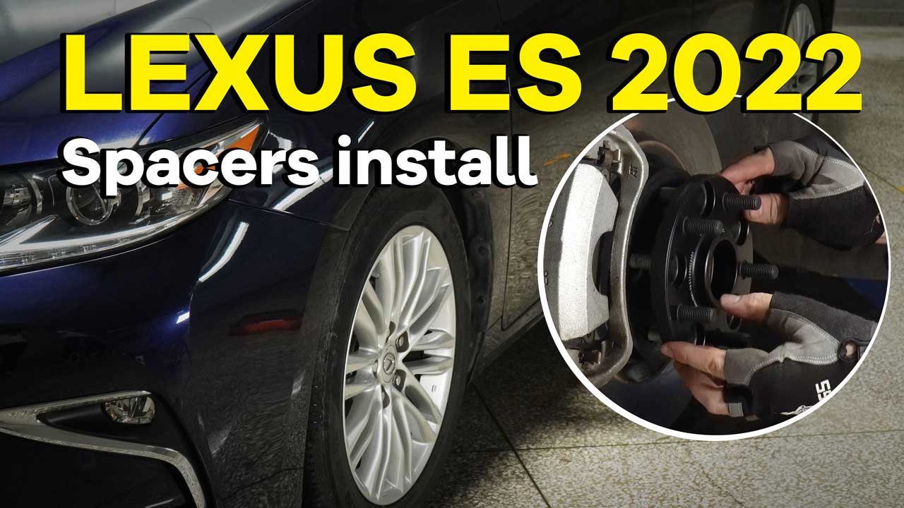 Will 2022 Lexus ES Wheel Spacers Improve Handling?