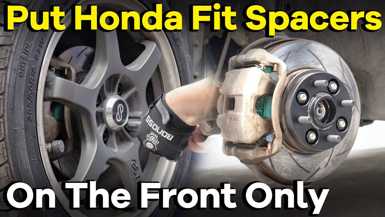 Can You Put Wheel Spacers On The Front Only?