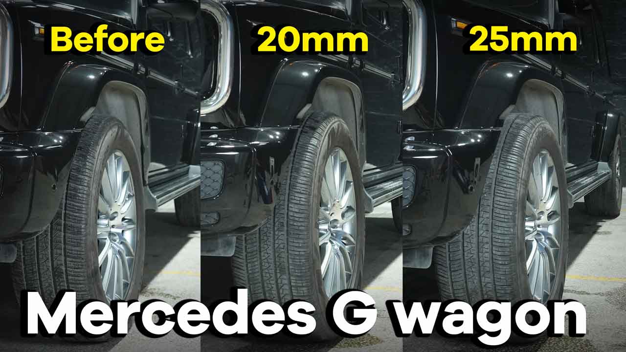 Can You Run Different Size Wheel Spacers?