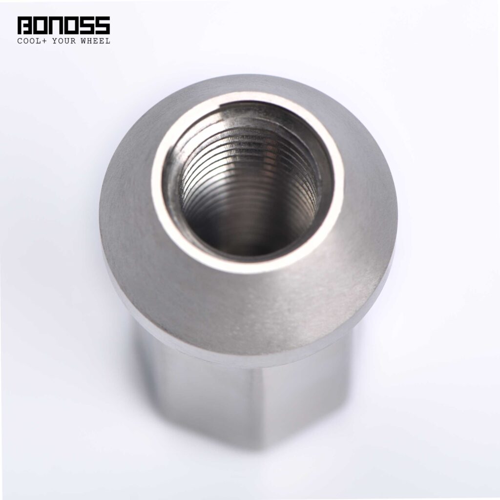 BONOSS AntiTheft 7 Spline Titanium Tesla Locking Wheel Nuts Kit