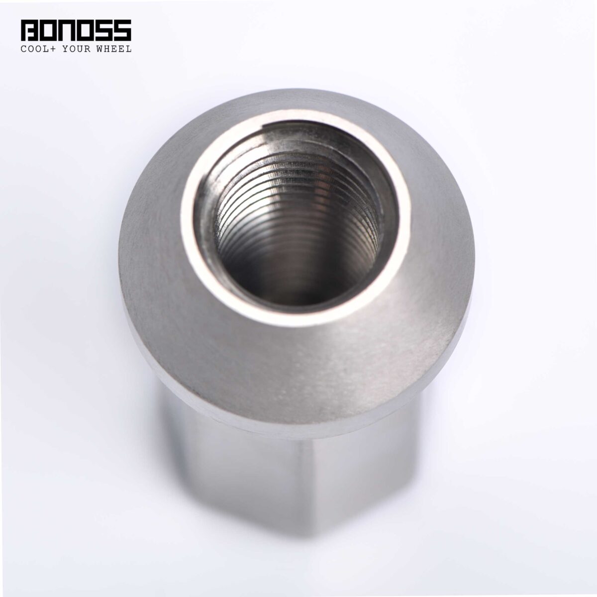 BONOSS AntiTheft 7 Spline Titanium Tesla Locking Wheel Nuts Kit