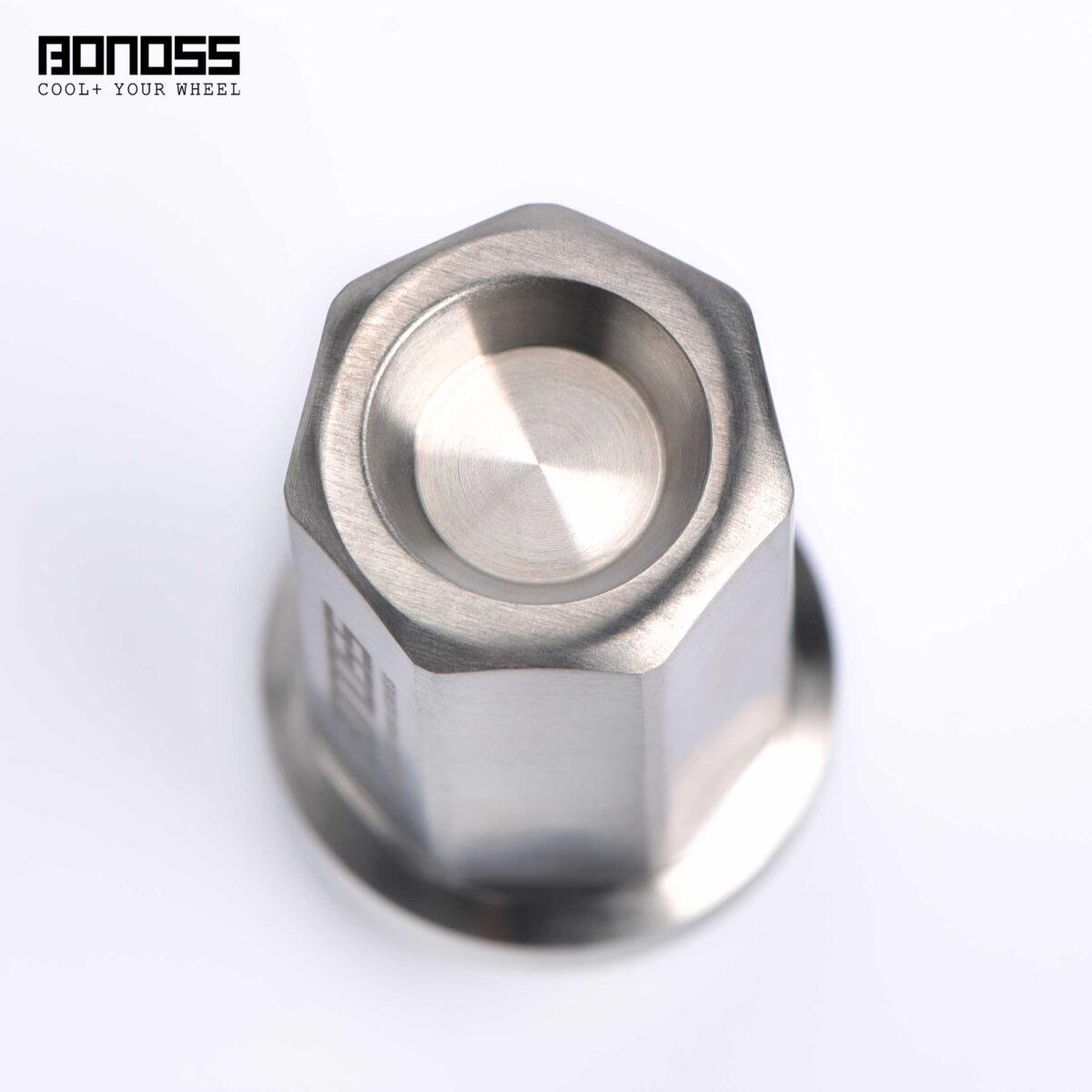 BONOSS AntiTheft 7 Spline Titanium Tesla Locking Wheel Nuts Kit