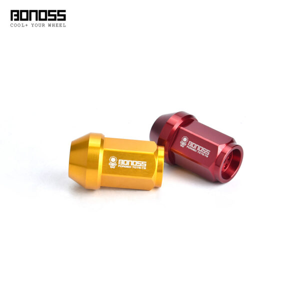 BONOSS Style Aluminum Wheel Lug Nuts 7075T6 for
