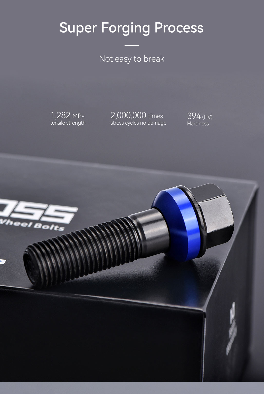 BONOSS Forged Grade 12.9 Extended Wheel Bolts Tire Studs for Rims Aftermarket Car Lug Nut Bolt Cai (2)