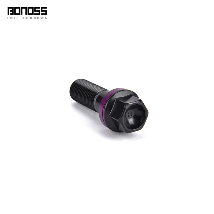 BONOSS Forged Grade 12.9 Extended Wheel Bolts for Rims Aftermarket Ball Seat R13 Tire Lug Bolts Cai (5)